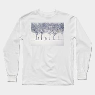 Snowy Meadows Long Sleeve T-Shirt